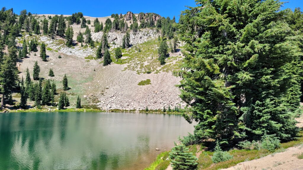 Emerald Lake Lassen Volcanic